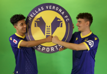 L'Hellas Verona sarà nella eSerie A con Betclick Apogee e Outplayed