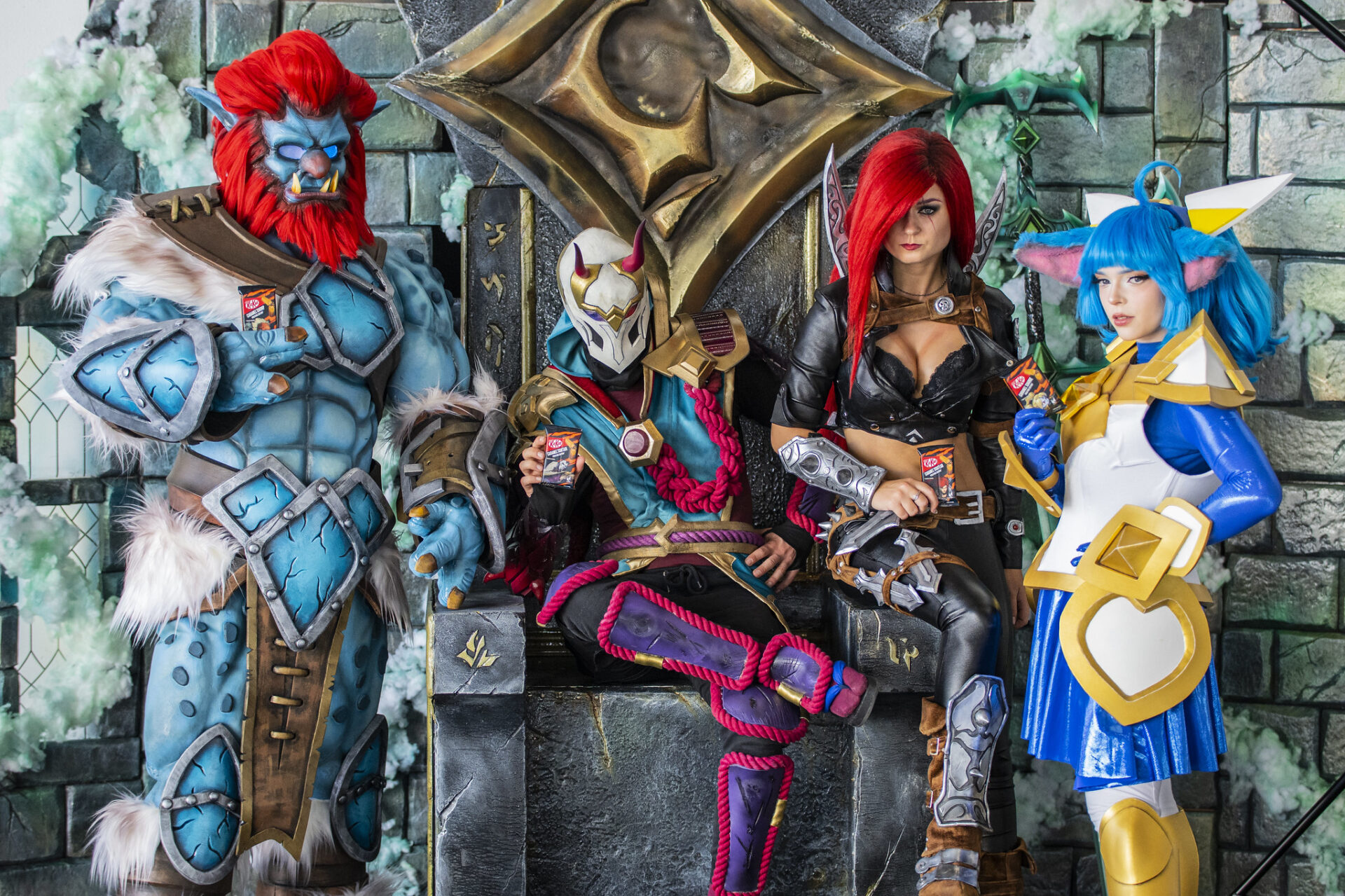 borger riot games montpellier cosplay